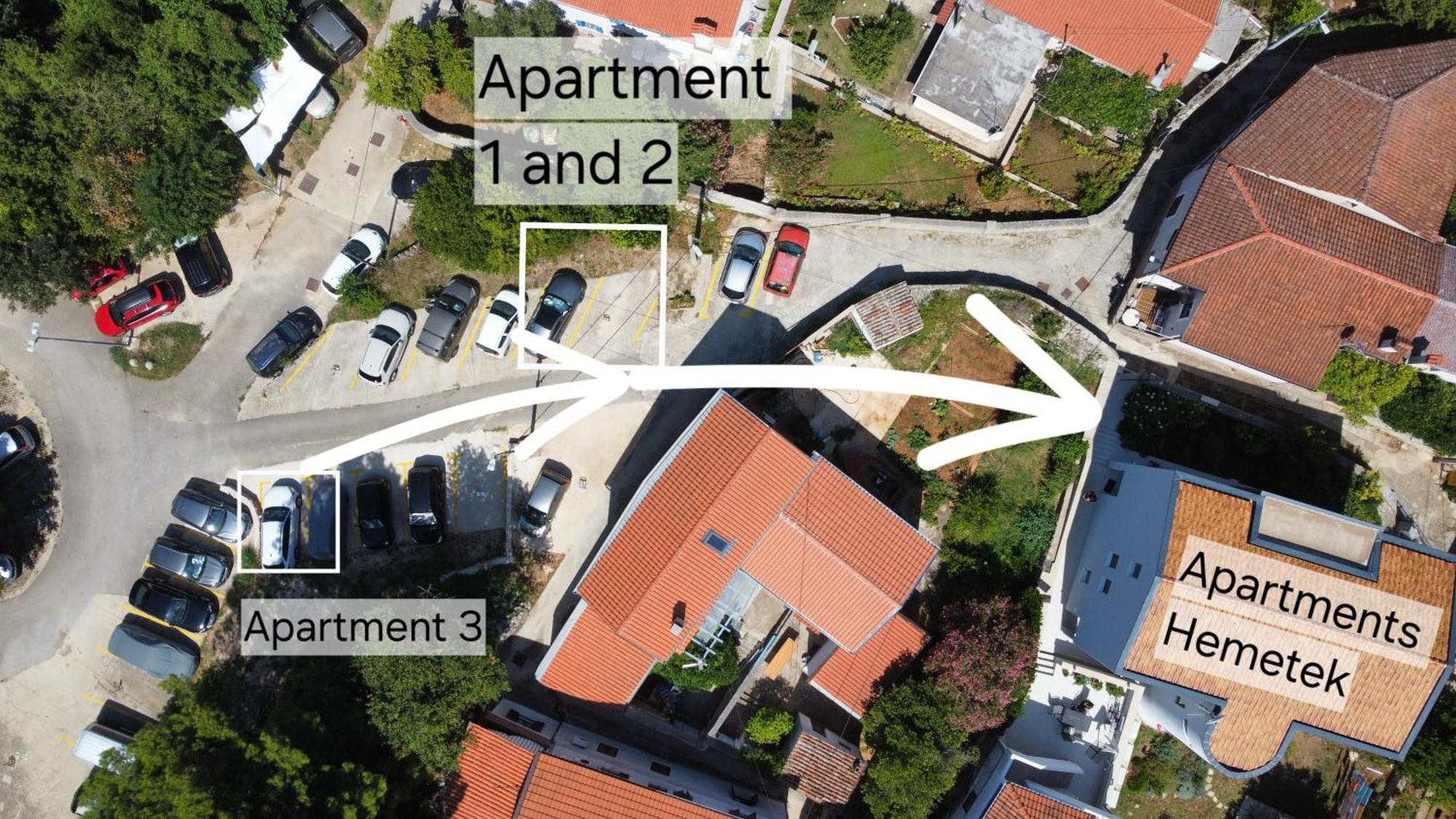 Apartments Hemetek Veli Lošinj 外观 照片